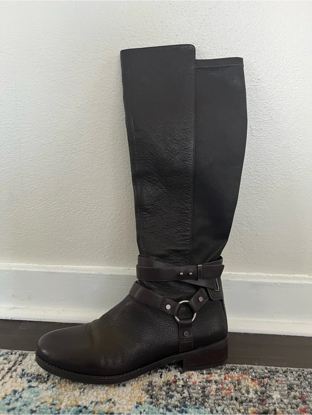 BCBGeneration Brown Harness Style Boots Size 8.5